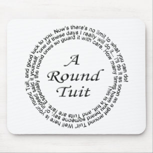 Mousepad Tuit redondo