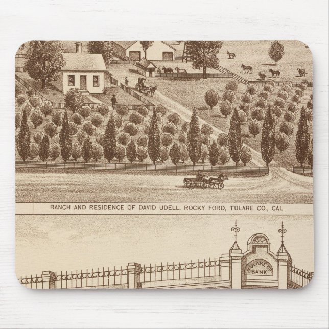 Mousepad Tulare County Bank (Frente)