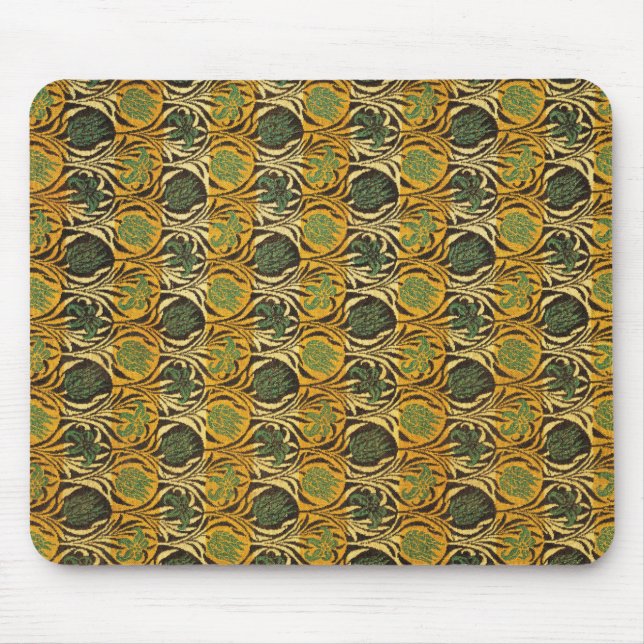 Mousepad Tulip e Lily Pattern (por William Morris) (Frente)