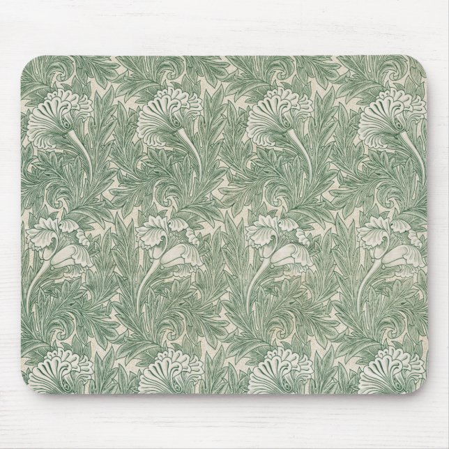 Mousepad Tulip Pattern (por William Morris) (Frente)