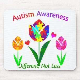 Mousepad Tulipa de Sensibilização Autismo