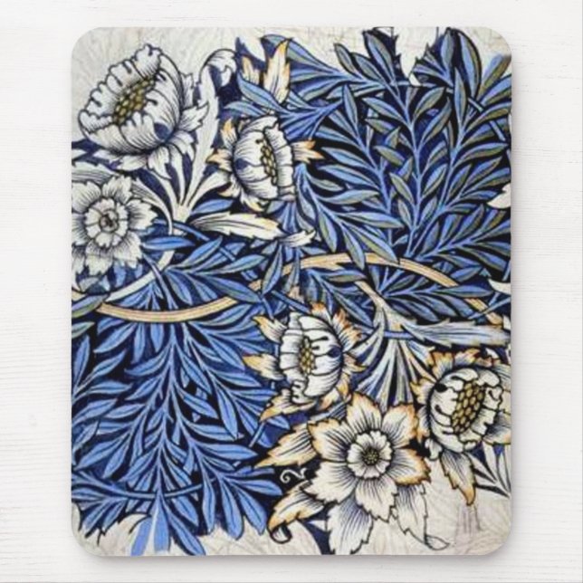 Mousepad "Tulipa & salgueiro" por William Morris (Frente)