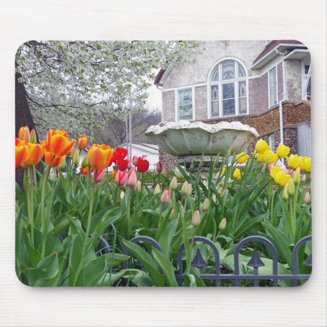 Mousepad Tulipas de primavera (Frente)