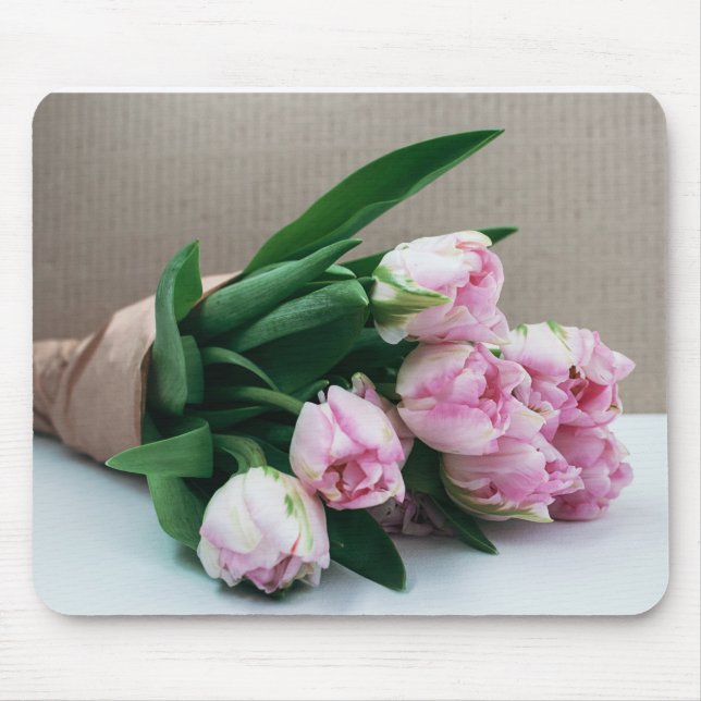 Mousepad Tulipas Rosa (Frente)