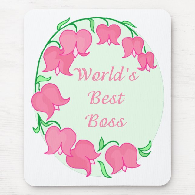 Mousepad Tulips Rosa Boss (Frente)