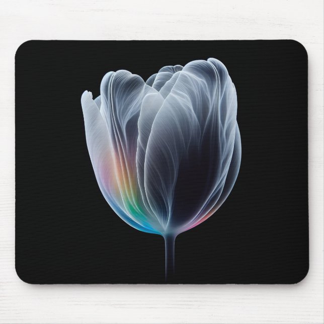 Mousepad Tulpa Iridescente A Preto (Frente)