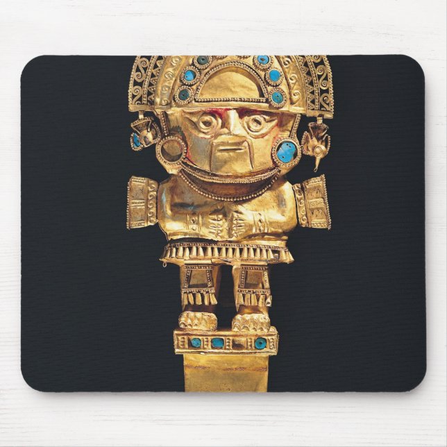 Mousepad Tumi ou faca cerimonial na forma de (Frente)