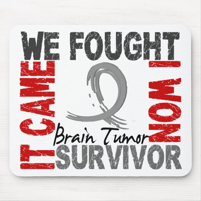 Mousepad Tumor cerebral do sobrevivente 5 (Frente)