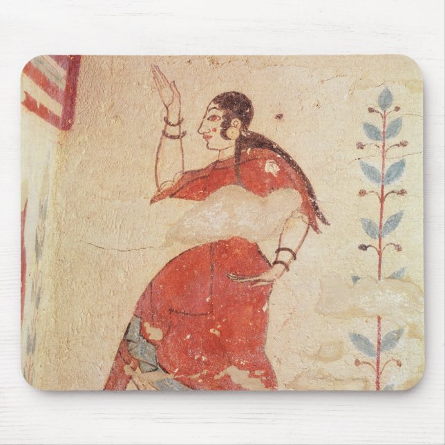 Mousepad Túmulo das acrobatas, detalhe de um dançarino (Frente)