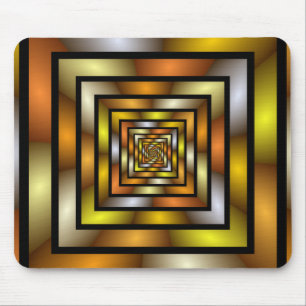 Mousepad Túnel Luminoso - Gráfico Fratural Trippy