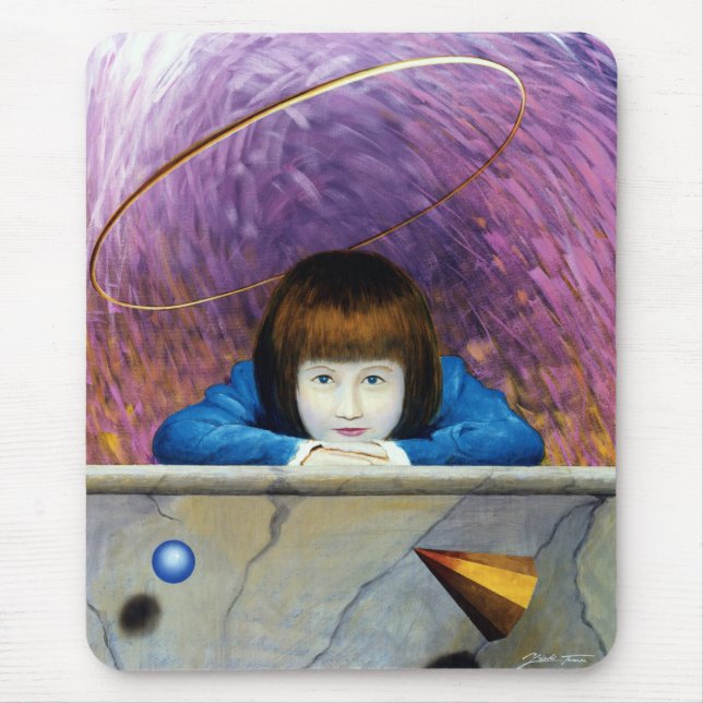 Mousepad túnel rosa (Frente)