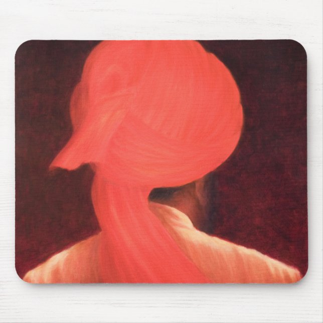 Mousepad Turbante estranho (Frente)