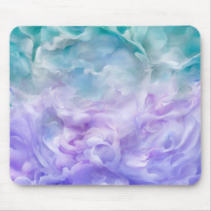 Mousepad Turbilhão de nuvens azul e roxa