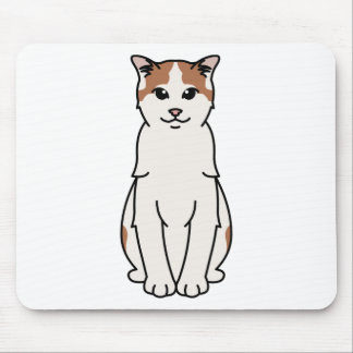 Mousepad Turco Van Gato Desenhos animados
