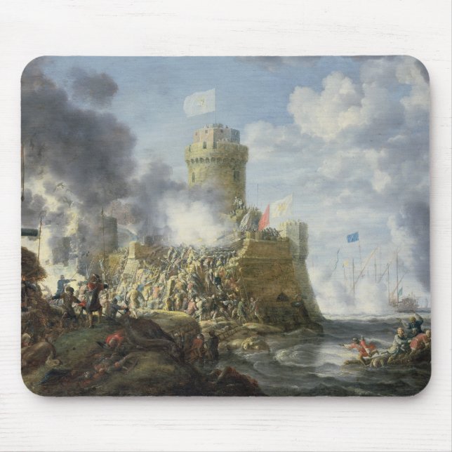 Mousepad Turcos que atacam um porto, 1641 (Frente)
