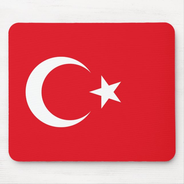 Mousepad Turkey Flag (Frente)