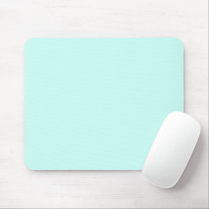 Mousepad Turquesa macia verde da menta sólida