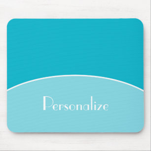 Mousepad Turquesa profissional chique moderna do Aqua com