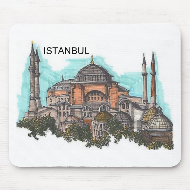Mousepad Turquia Istambul Hagia Sophia (por St.K) (Frente)