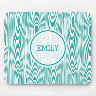 Mousepad Turquoise Madeira Grain