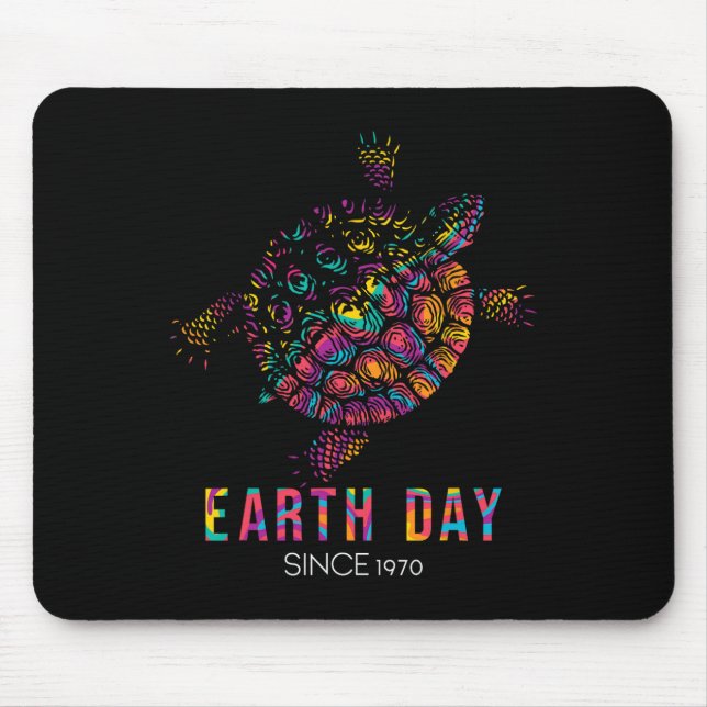 Mousepad Turtle Environmental Protection Earth Day Desde 19 (Frente)
