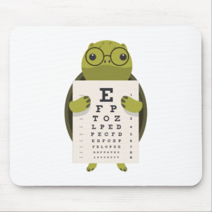 Mousepad Turtle Eye Chart