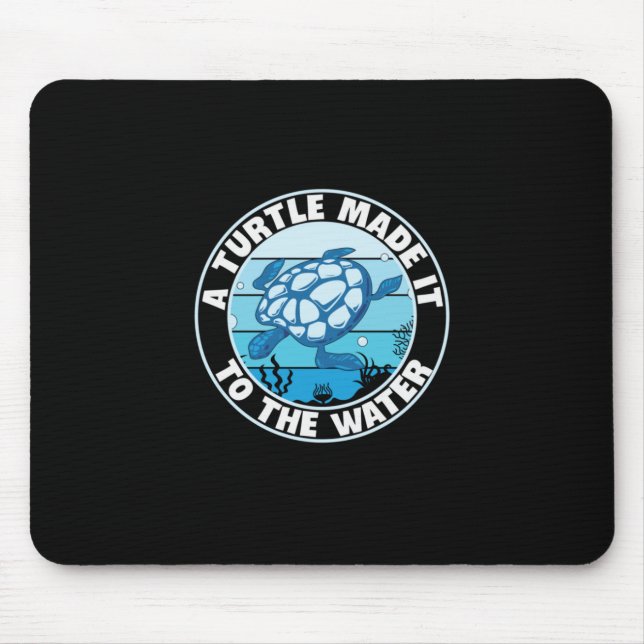 Mousepad Turtle Lover | Uma Tartaruga Fez (Frente)