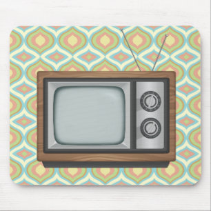 Mousepad TV retrô