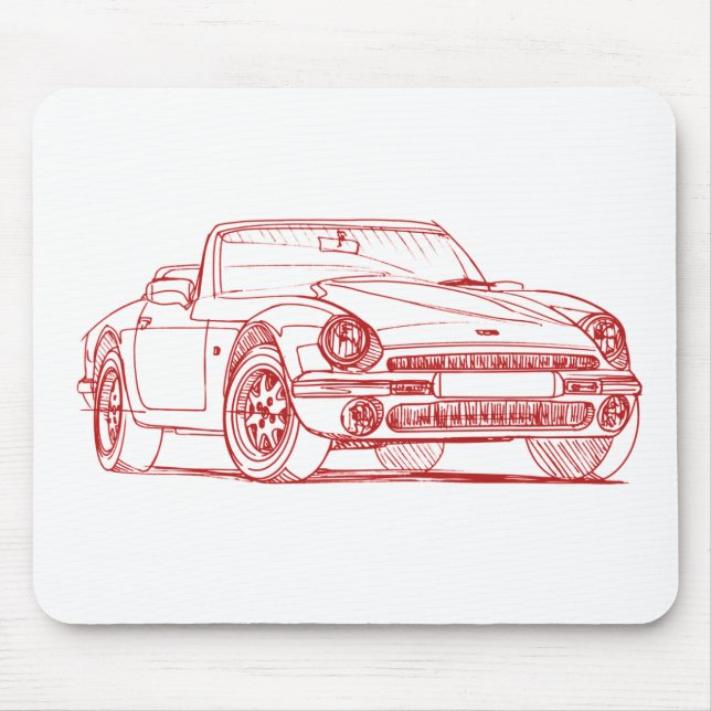 MOUSEPAD TVR V8S 1994 (Frente)