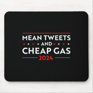 Mousepad Tweets E Gás Barato Engraçado 2024 Pro Trump Men M