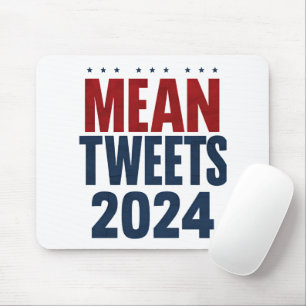 Mousepad Tweets Maldosos 2024 Eleição Divertida Trump