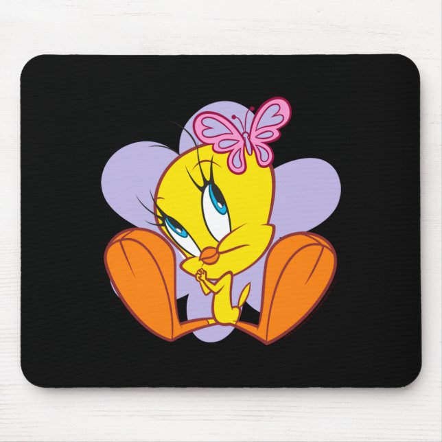 Mousepad Tweety And Butterfly Baby T Shirt  (Frente)