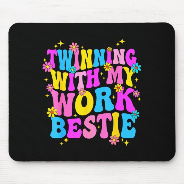 Mousepad Twinning With My Work Ie Srit Week Friend Twin  (Frente)