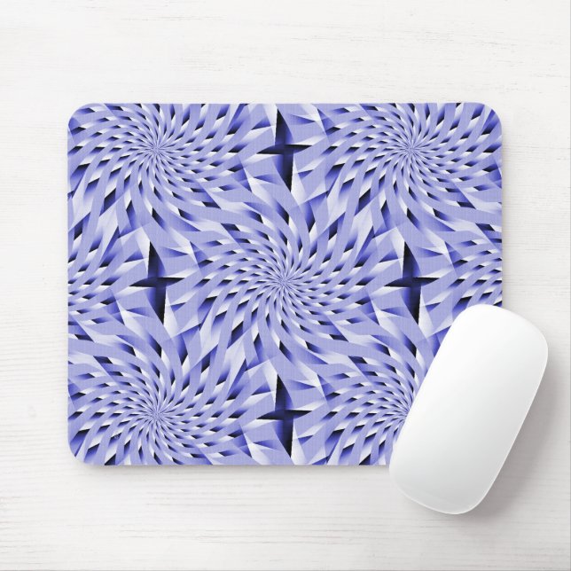 Mousepad Twirls en Bleu....... (Com mouse)