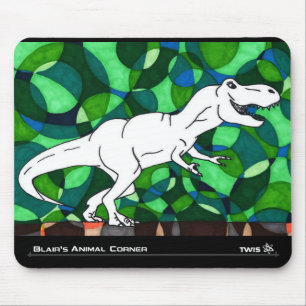 Mousepad TWIS Mousepad: O canto animal T Rex de Blair