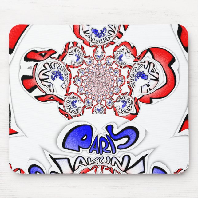 Mousepad Twist Francês Hakuna Matata: Mistura Cultural Únic (Frente)