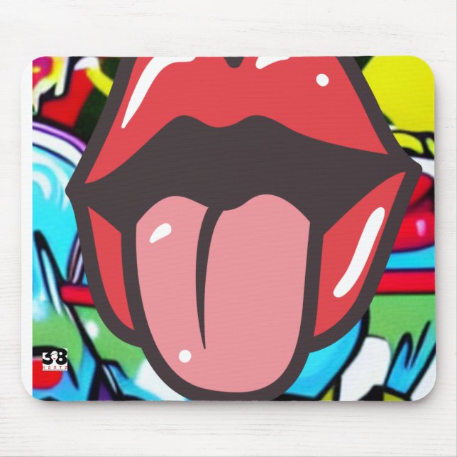 Mousepad Twister da língua (Frente)