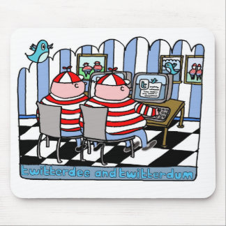 Mousepad Twitterdee e twitterdum