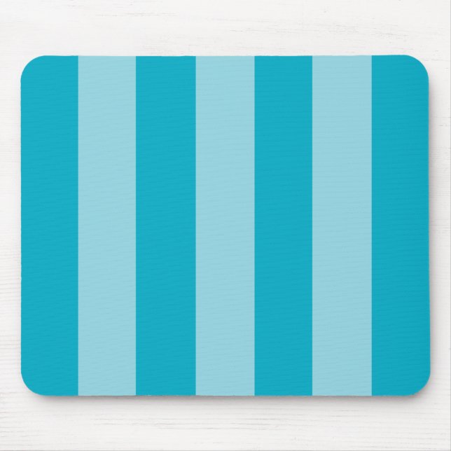 Mousepad Two Blue Hues Striped  (Frente)