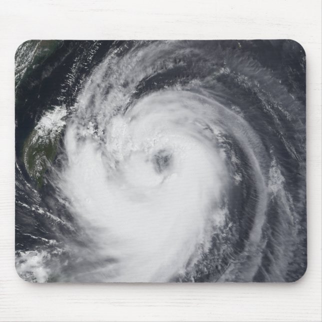 Mousepad Typhoon Chaba no oceano Pacífico ocidental (Frente)