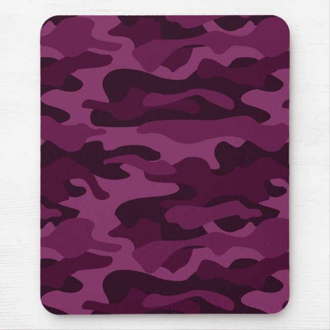 Mousepad Tyrian Purple Monocolor Camo (Frente)