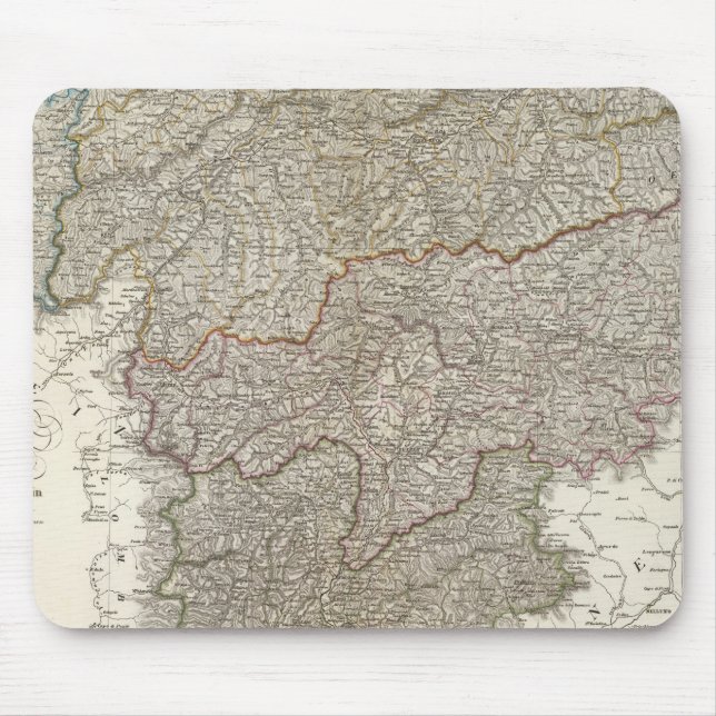 Mousepad Tyrol, Voralberg, Liechtenstein (Frente)