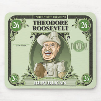 Mousepad U.S. Presidentes Mousepad: #26 Theodore Roosevelt