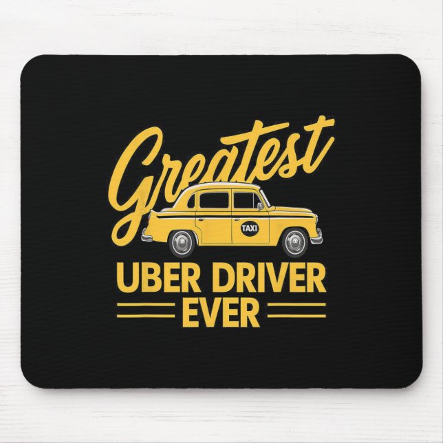 Mousepad Uber Driver Uber Engraçado Driver Uber (Frente)