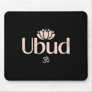 Mousepad Ubud Li Om Espiritual Lótus Viagem Meditação Yoga