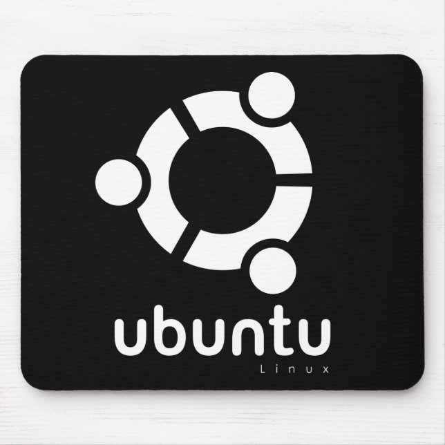 Mousepad Ubuntu Linux Open Source (Frente)