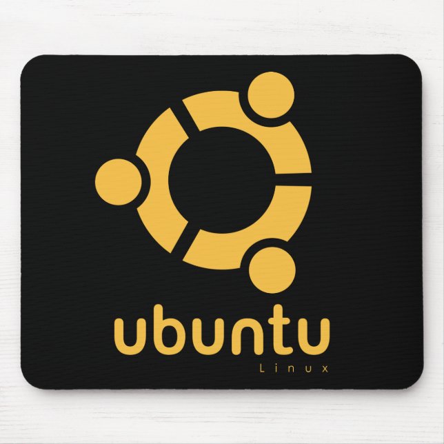 Mousepad Ubuntu Linux Open Source (Frente)