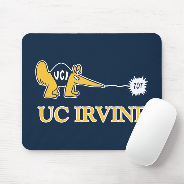 Mousepad UC Irvine | UCI Anteatistas Zot! (Com mouse)
