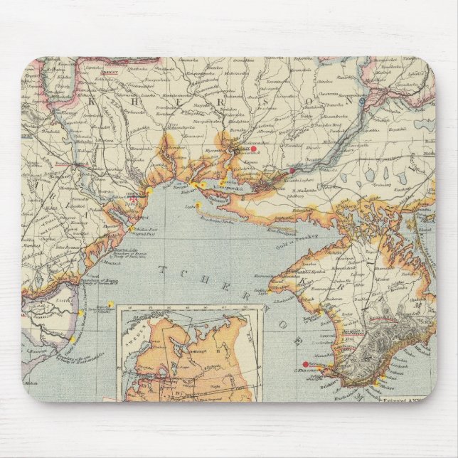 Mousepad Ucrânia e Moldávia (Frente)