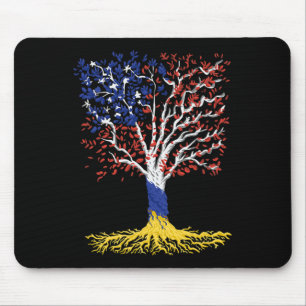 Mousepad Ucrânia EUA Amizade América Raízes Ucranianas
